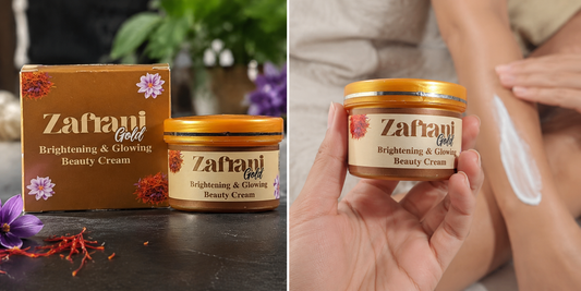 Zafrani Premium Gold Brightening & Glowing Beauty Cream | 100g, 250g & 500g | Skincare Moisturizing Cream