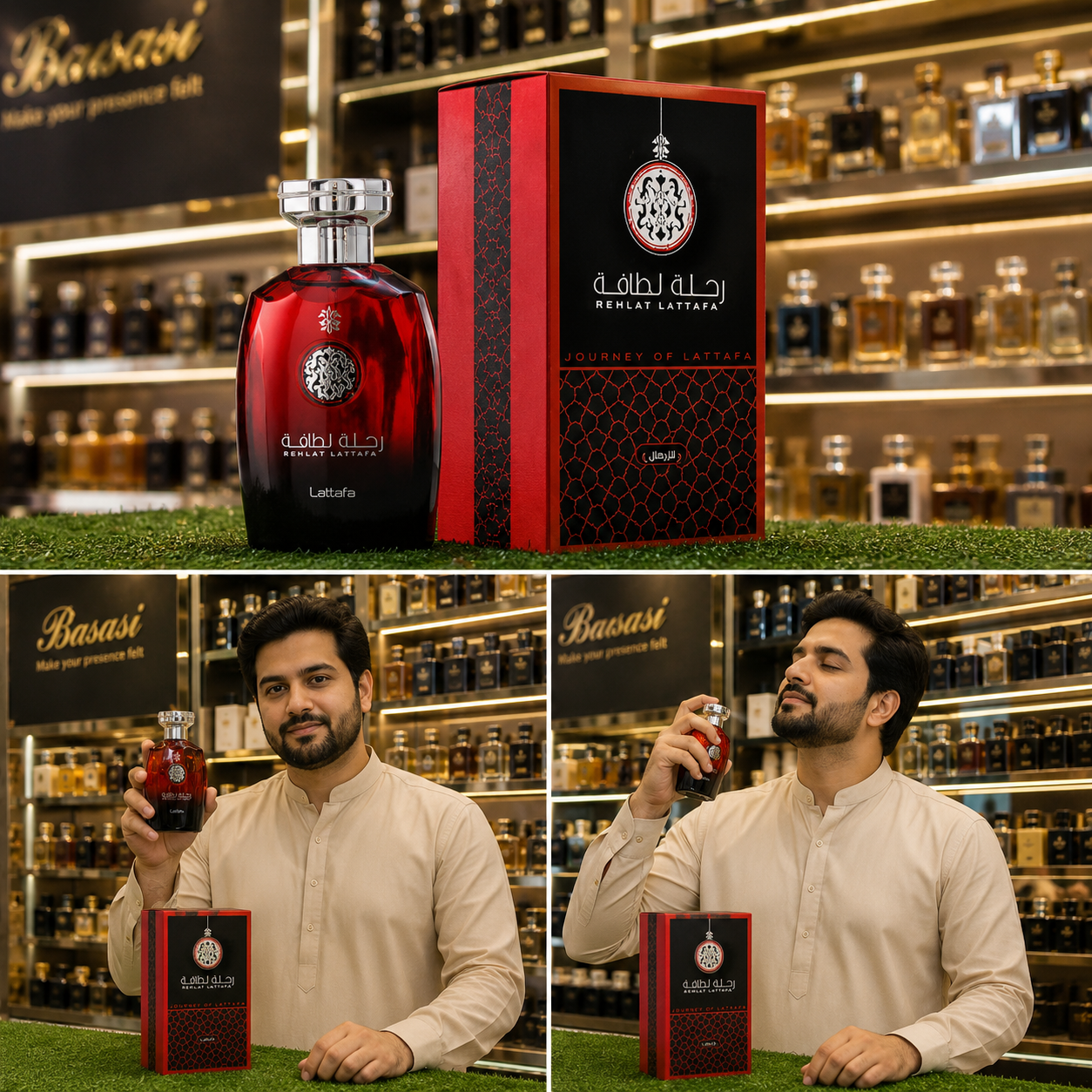 Lattafa Rehlat Lattafa Eau De Parfum for Men – 100ml | Imported from Dubai | Long-Lasting Luxury Fragrance