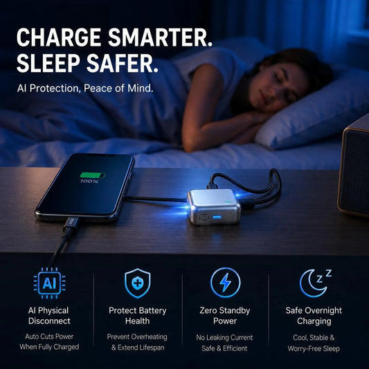 PopGuard 140W Automatic Charging Disconnector | USB-C PD Battery Protector