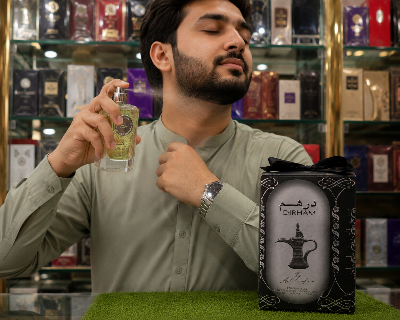 Ard Al Zaafaran Dirham Eau De Parfum for Men – 100ml | Imported from Dubai | Long Lasting Fresh Fragrance