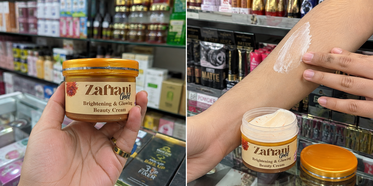 Zafrani Premium Gold Brightening & Glowing Beauty Cream | 100g, 250g & 500g | Skincare Moisturizing Cream