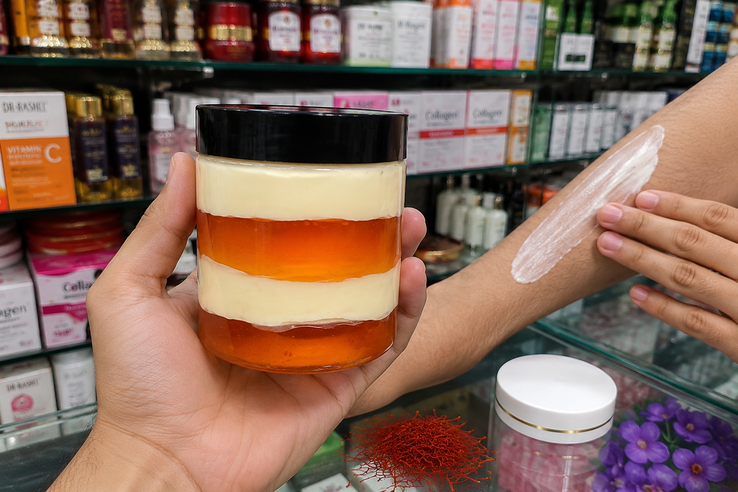 Zafrani Premium Gold Brightening & Glowing Beauty Cream | 100g, 250g & 500g | Skincare Moisturizing Cream