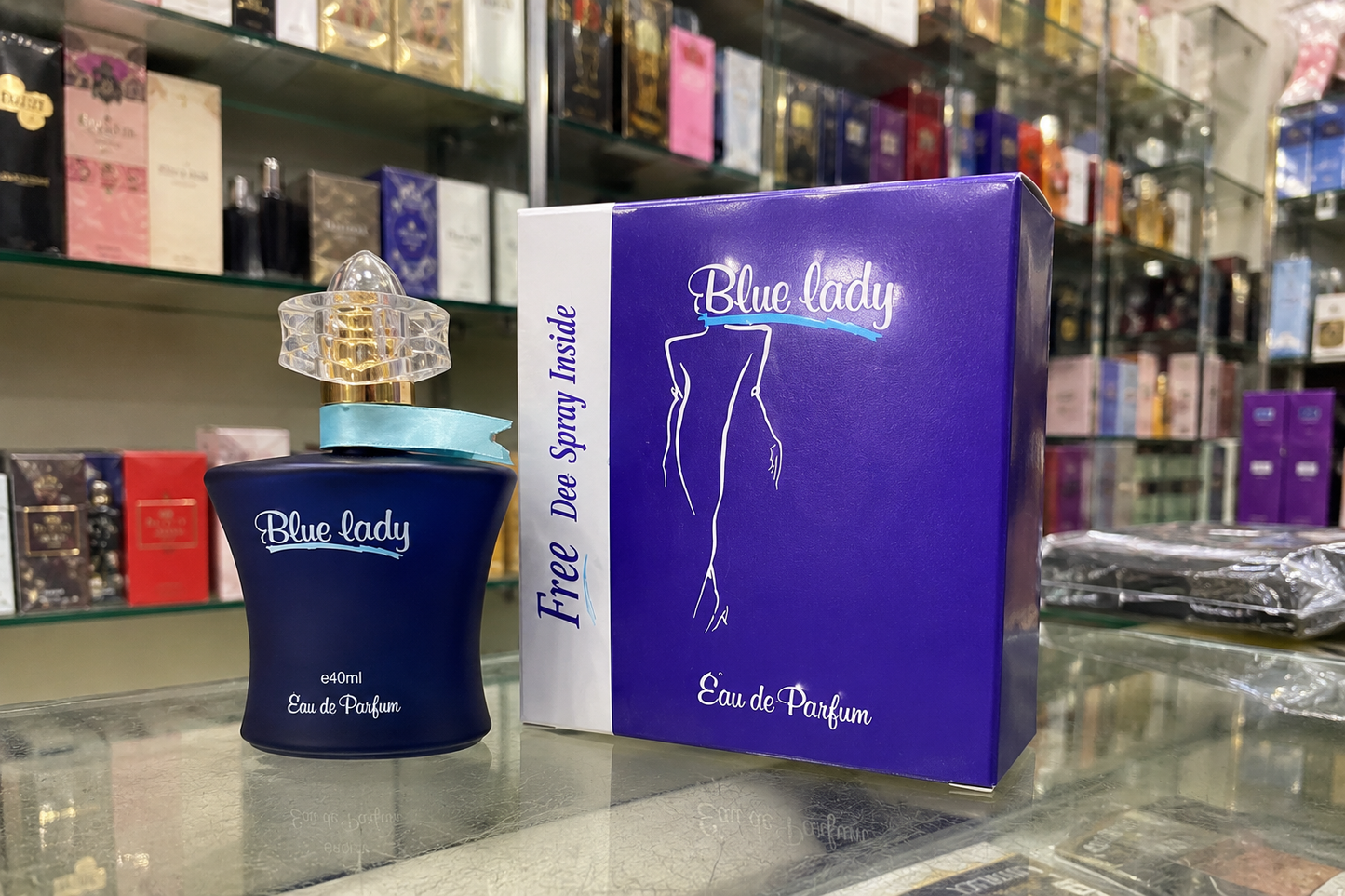 Blue Lady Eau De Parfum for Women – 40ml | Imported from UAE | Long Lasting Floral Perfume