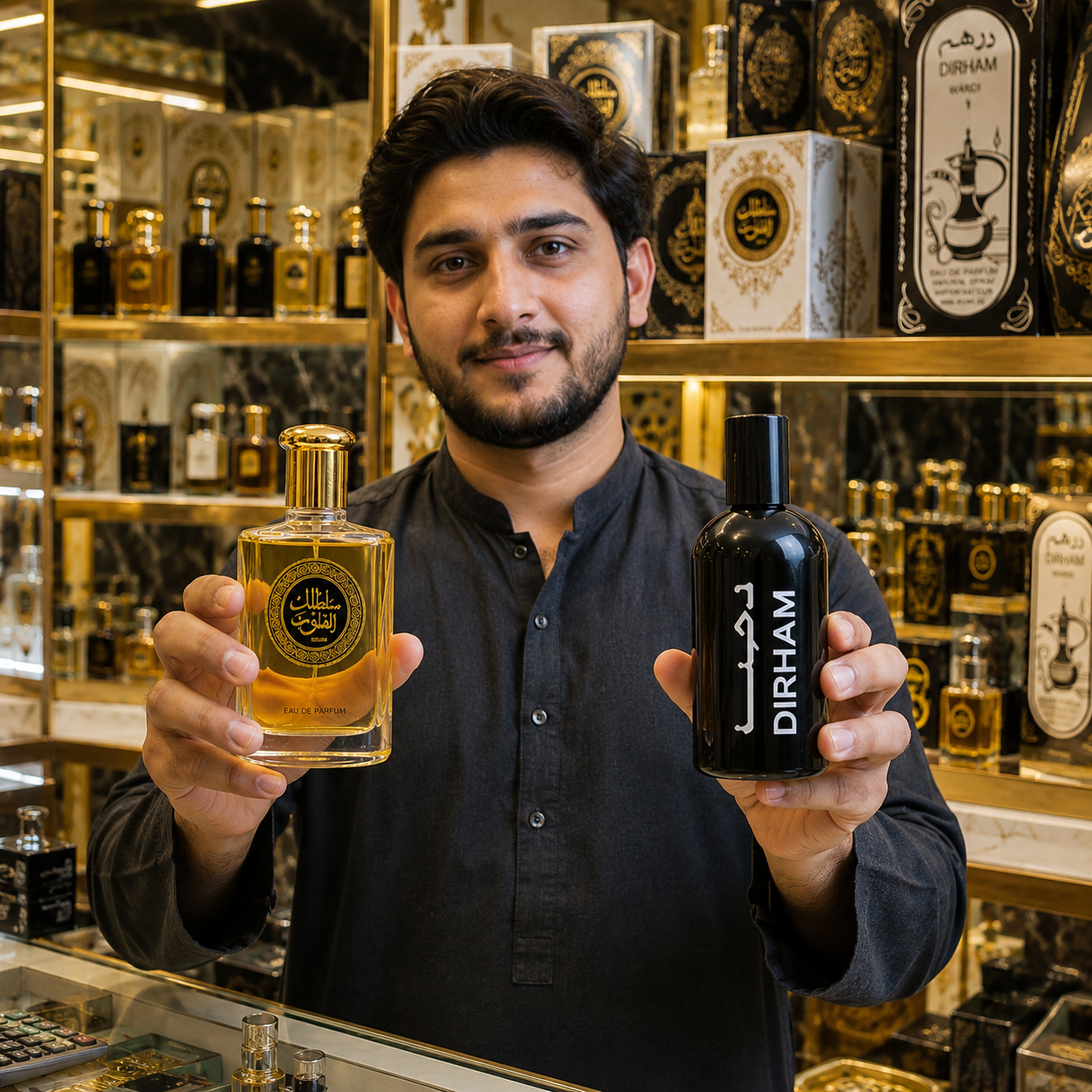 Sultan & Dirham Perfume Combo – 2 x 100ml Long Lasting Arabic Fragrance